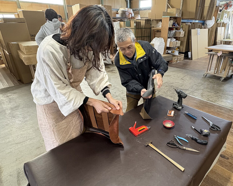 「ダイニングチェア張替体験」にご参加、ありがとうございました。