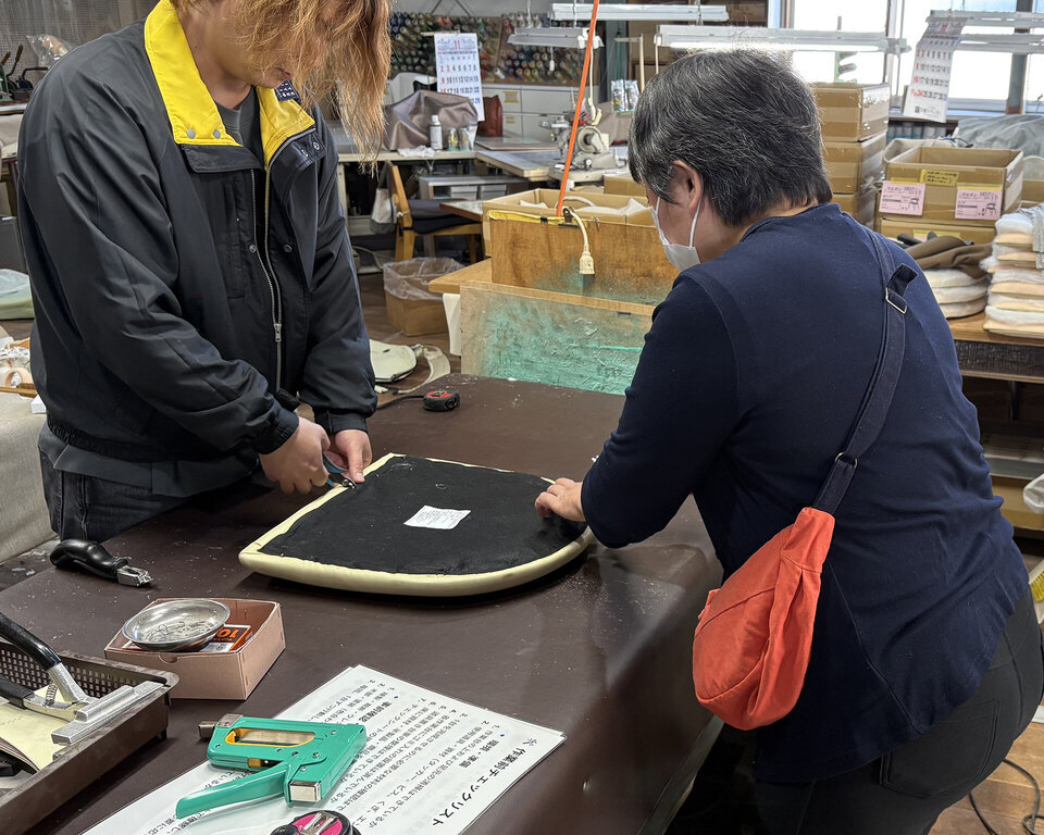 「ダイニングチェア張替体験」にご参加、ありがとうございました。